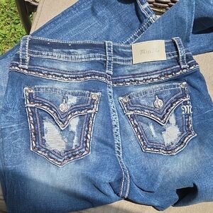 Miss Me Size 29 Straight Leg Jeans